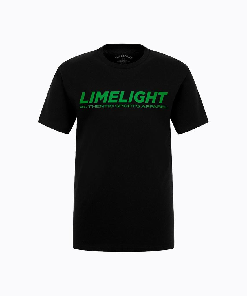 LIMELIGHT APPAREL Футболка Limelight (Черный/Зеленый)