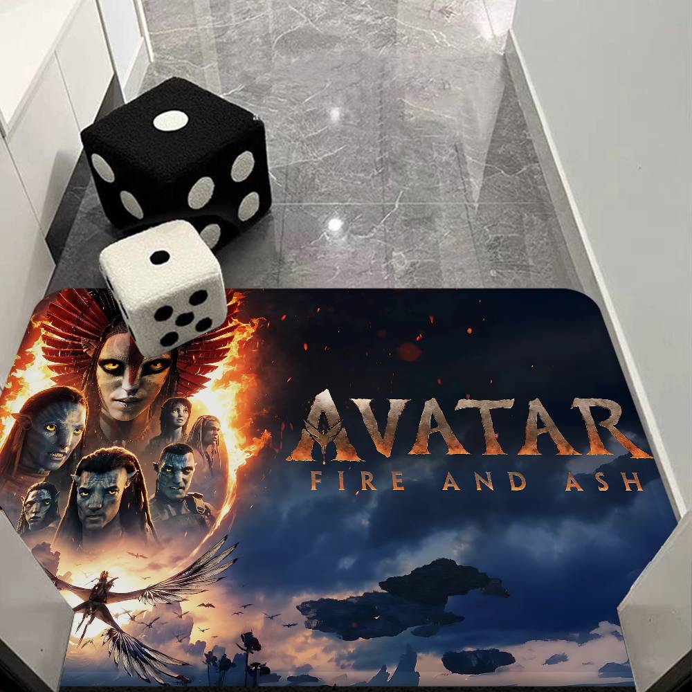 Sci Fi Movie A-Avatar F-Fire And A-Ash Door Mat Nordic Style Bedroom Living Room Doormat Home Balcony Anti-Slip Alfombra