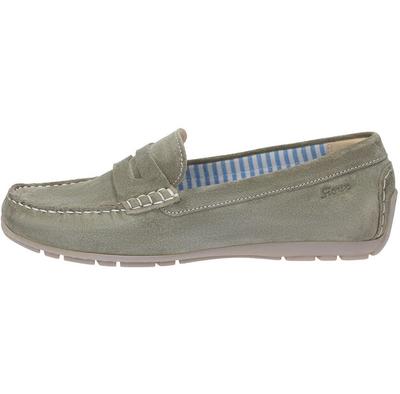 Женские слипоны Sioux Mokassin 'carmona-700' schlammfarben