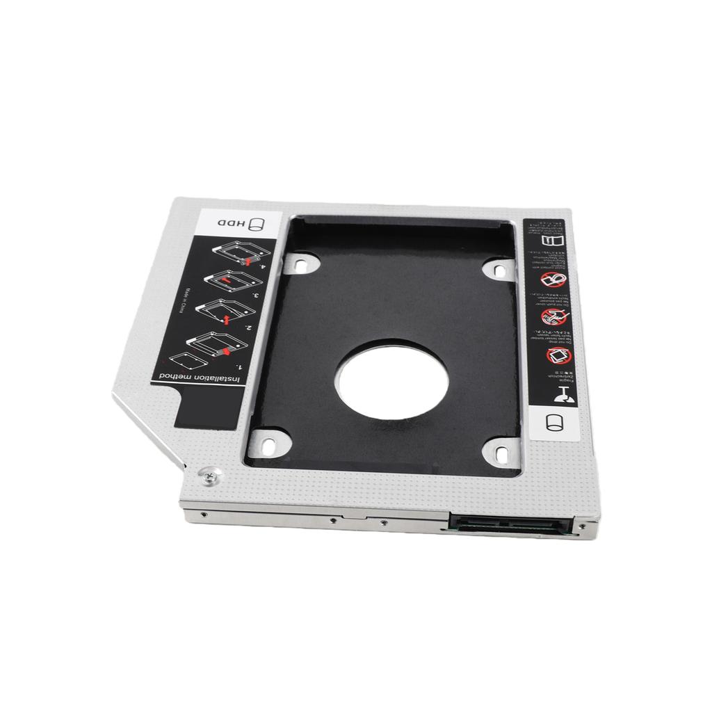 9,5 мм алюминиевый SATA HDD SSD корпус отсек для жесткого диска Caddy оптический DVD адаптер для ноутбука