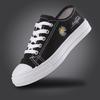 Spring and Summer Canvas Shoes Casual Small Black Shoes Women's Shoes Trend Flat Baseplate Shoes Internet Celebrity Women's Shoes