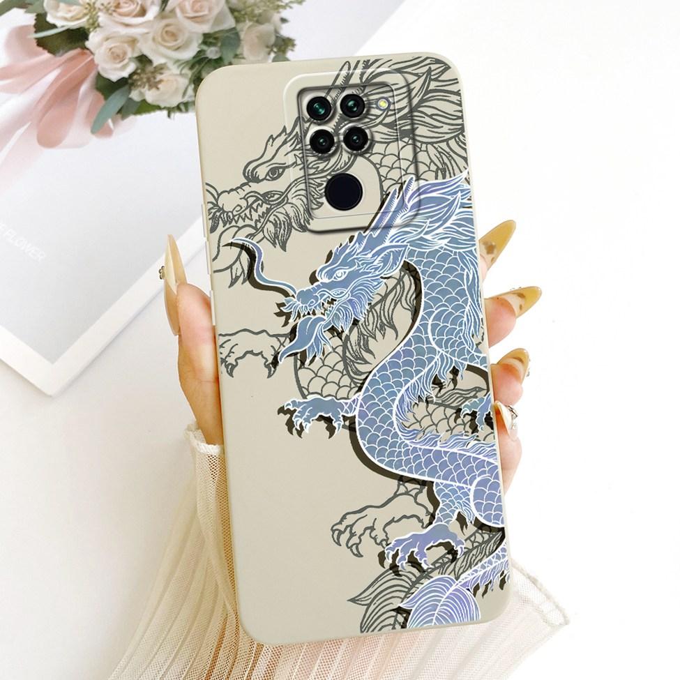 Чехол Для Redmi Note 9 4G Чехол Обложка Модный Мультяшный Милый Забавный Расписной Силиконовый Чехол M2003J15SC M2003J15SG M2003J15SS