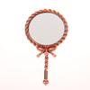 Portable Vintage Handheld Makeup Mirror Hand Hold Round Cosmetic Mirrors European Style Noble Ancient Court Mirror Beauty Tool