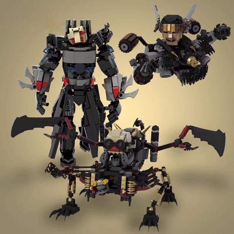 MOC Дом-Лабиринт Туалетная Битва Монитор Легион Туалетов Сбор Итоговый Мальчик Мех Головоломка Сборка Строительные Блоки