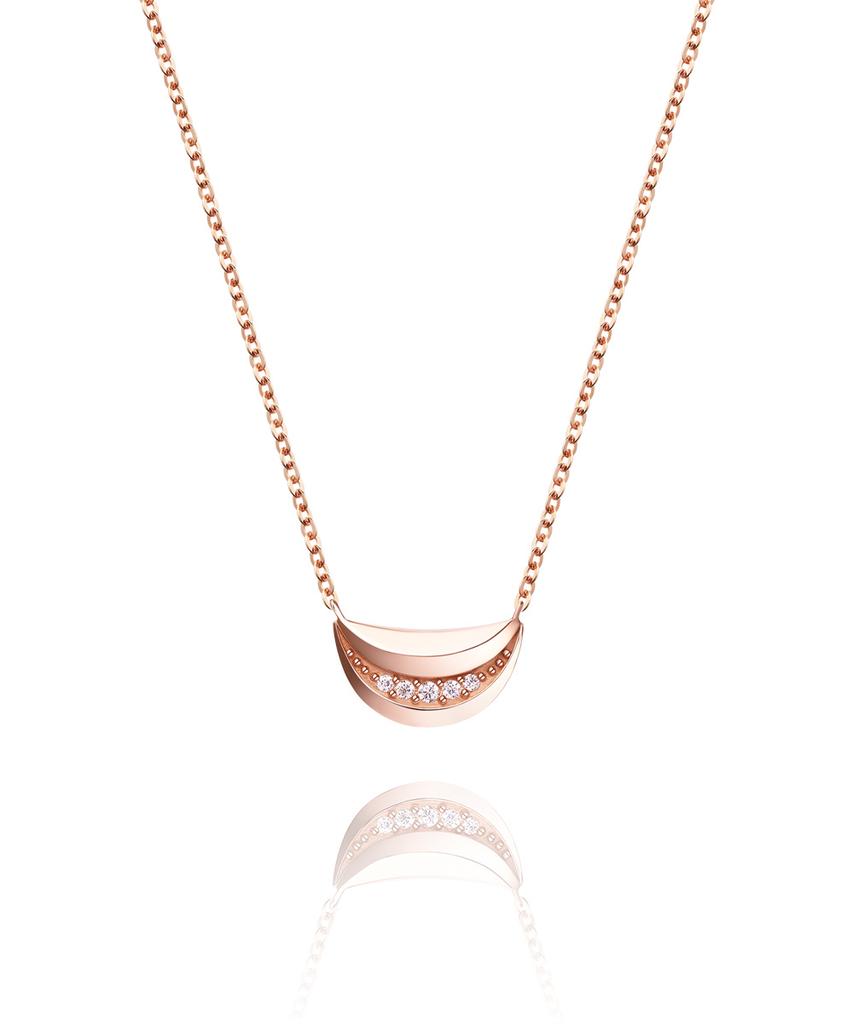 Stonehenge Moonlight 14K Rose Gold Necklace Sa26A34T