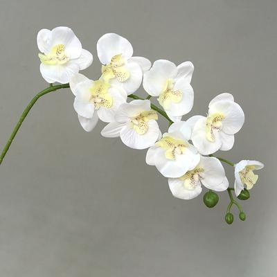 69 см 3D Новые искусственные ветки фаленопсиса Настоящее касание Искусственные стебли орхидеи-бабочки Цветочная композиция Свадебный Домашний декор