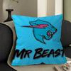 Ndividual Creato Mr-B-Beast Cushion Cover Decorative Pillow Sofa Home Decor Case Pillow Cases