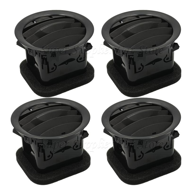Fits For Opel For Vauxhall ADAM CORSA D MK3 New A/C Air Vent Cover Outlet Grille Black/Chrome 13365420 13417363 2201099