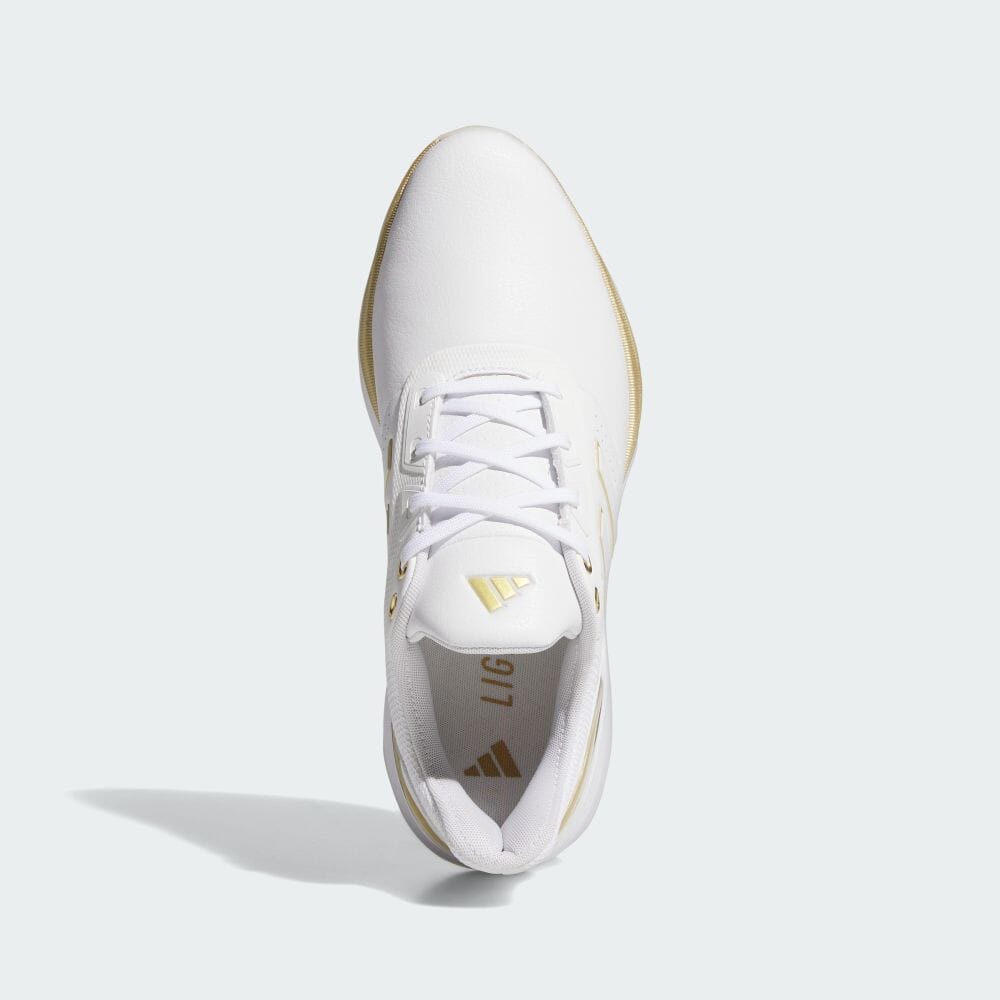 adidas Обувь Solar Motion 24 Белая обувь и обувь Спортивная обувь МУЖСКАЯ ДЛЯ ГОЛЬФА ID8588 Обувь Белая/Обувь Белая/Золотистая металлическая