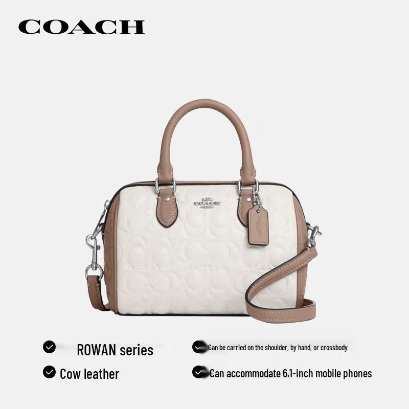 Сумка кроссбоди мини-бостон COACH Rowan