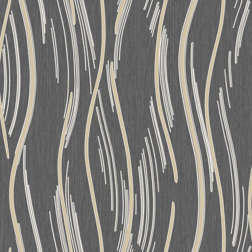 World Of Wallpaper Shimmer Wave Textured Wallpaper