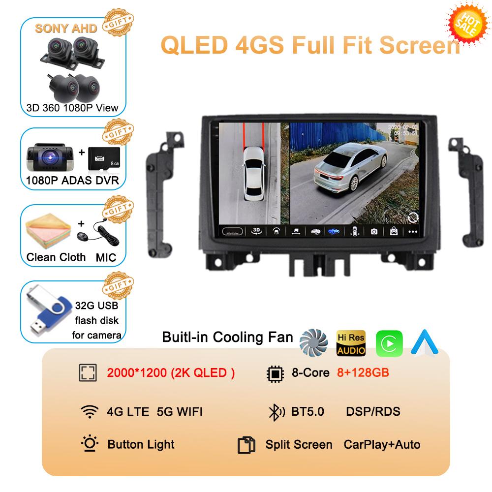 2Din Android 14 автомобильный радиоприемник для Benz Sprinter Volkswagen Crafter 2006-2016 мультимедийный видеоплеер GPS Carplay Autoradio Player