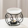 Ceramic Essential Oil Burner Furnace Desk Melt Warmer Tealight Holder for Indoor Room Wedding Gift