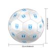 MFFSoccer Ball Colorful All Ages Machine Stitched PVC Competition Ready Durable High-Bounce