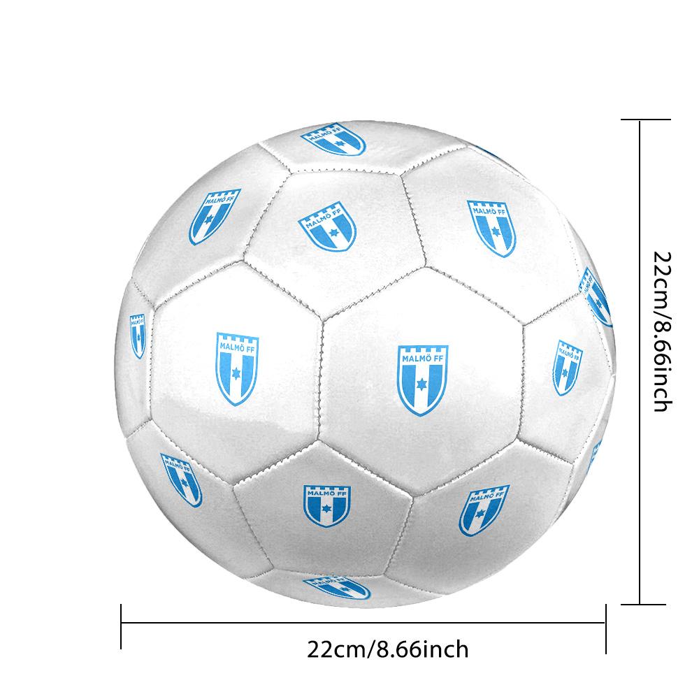 MFFSoccer Ball Colorful All Ages Machine Stitched PVC Competition Ready Durable High-Bounce
