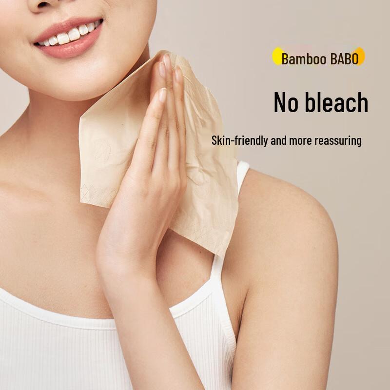 Banbu 3-слойная туалетная бумага для лица из бамбуковой пульпы