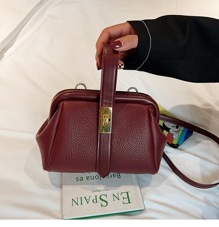 Сумка женская сумка 2022 модная новая сумка с рисунком личи модная универсальная сумка через плечо