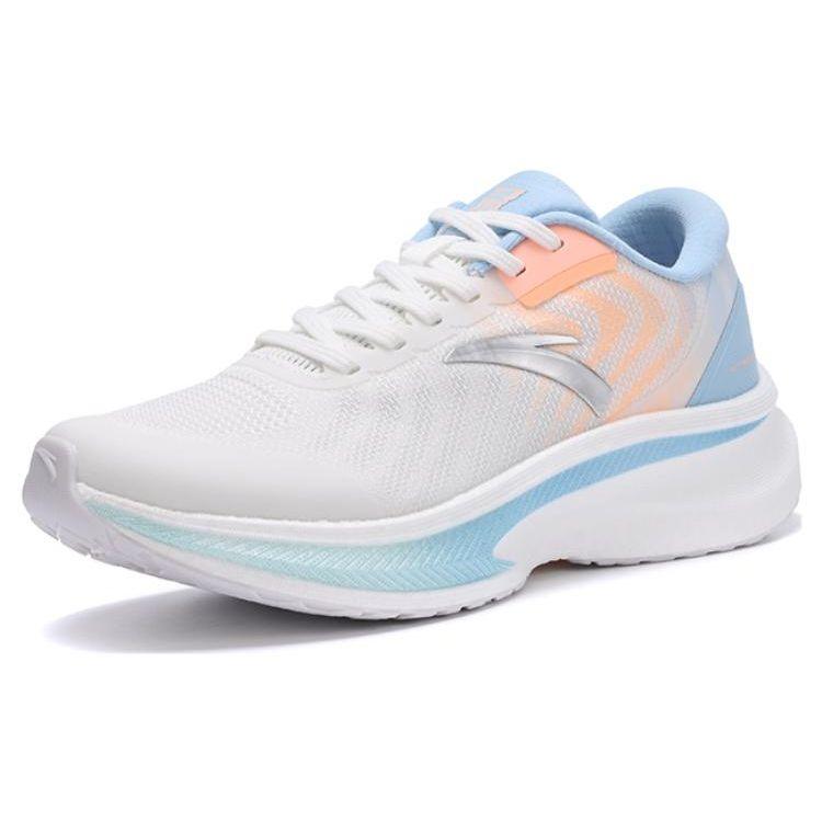 Anta Кроссовки Champion Running Shoes 2-го поколения, амортизирующие, прочные, низкие, женские кроссовки, белые, синие 122415562S-1
