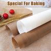 Reusable Baking Mat Oil Paper Pastry Baking Heat-Resistant Non-stick BBQ Oil Paper