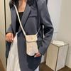 Weaving Straw Woven Handbag Long Tassel Korean Style Crossbody Bucket Bag Niche Design Solid Color Woven Beach Bag Summer