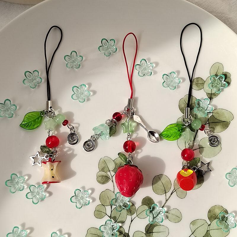 Ключеница heisei retro "Яблоко и Сердце"