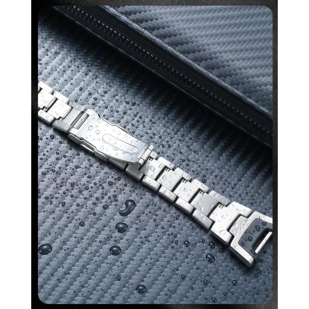 Специальный титановый ремешок для Casio PRG-110T/Y PRW-1300Y: Высокопрочный, износостойкий сменный ремешок для уличных походов