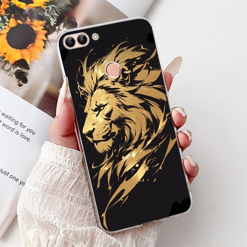 For Huawei P Smart 2018 Case Popular Butterfly Soft Silicone TPU Phone Back Cover For Huawei PSmart FIG-LX1 FIG-LX2 FIG-LX3 Case