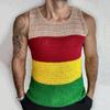 New Sports Vest Men'S Loose Summer Pure Cotton Fitness And Bodybuilding Quick Drying Sleeveless Shoulder White Base Shirt Sleeveless T-Shirt