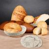 2 Pcs Bread Proofing Basket Cloth Liner Banneton Basket Liner Baking Dough Basket Cover Liner Oval Linen Sourdough Proofing Banneton Cloth for Baking