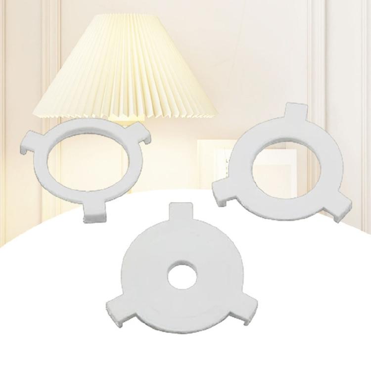 10Pcs/set E27 to E26/E14/11mm Interchangeable Socket Adapter Lamp Shade Reducer Washer For Home Office Lighting