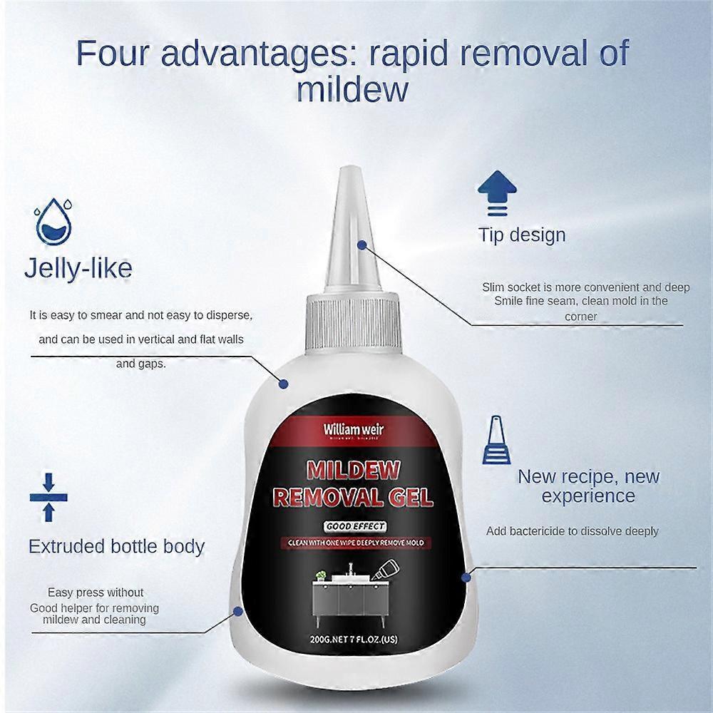 1-3X Cleaner & Disinfectant 200g Mold Inhibitor & Fungus Remover