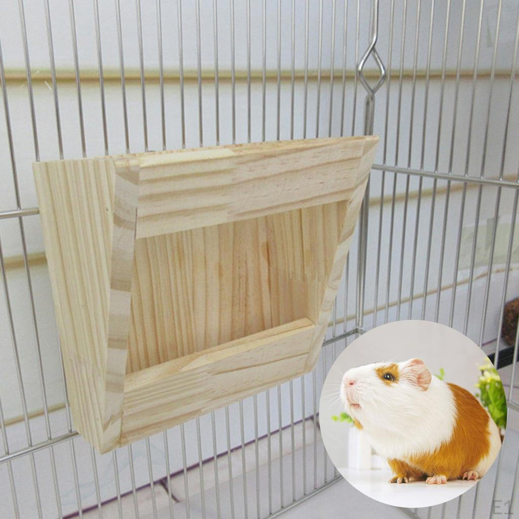Миска для клетки, деревянная трава, миска для кормушки для кроликов и хорьков