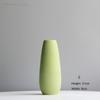 Минималистская однотонная ваза для цветов, цветная керамическая ваза для цветов, настольная мини-ваза, украшение для дома