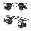 Hands-free 20X Lens Magnifying Eyewear Jewelers Repair Wearing Magnifier  Precision Work