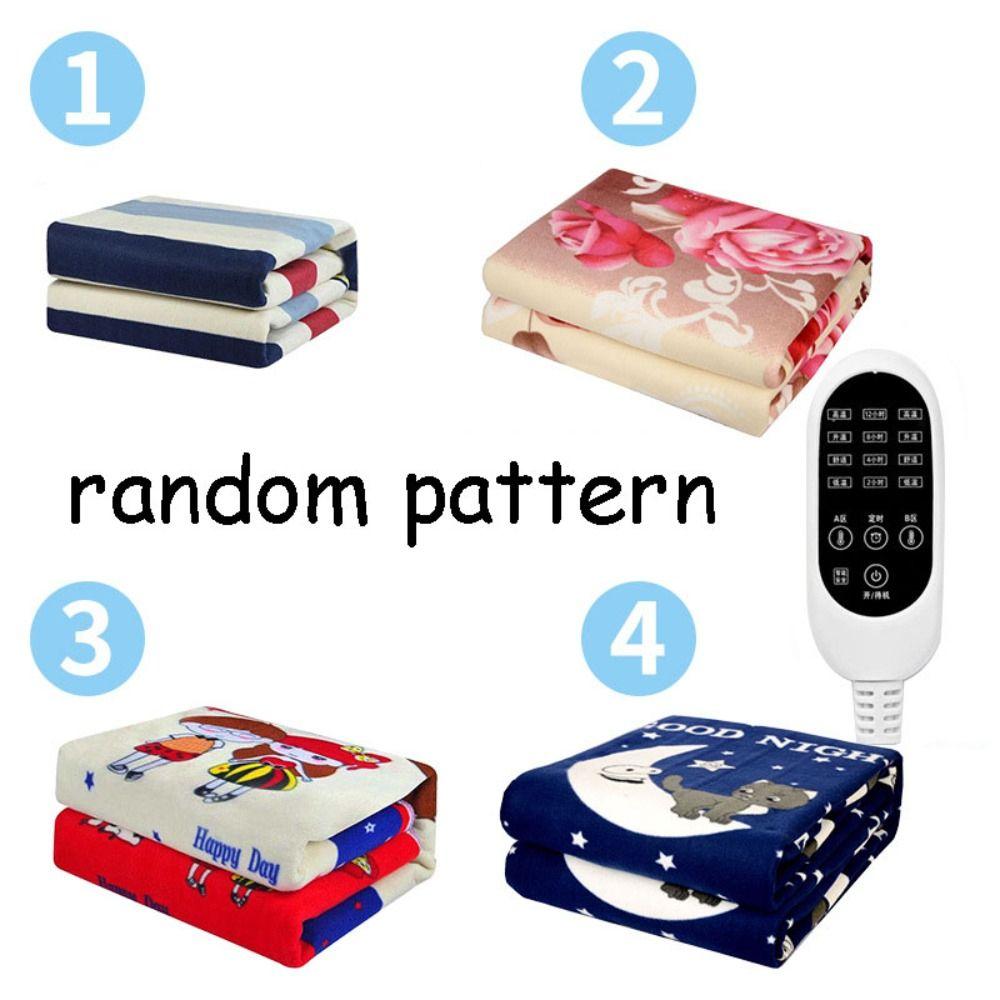 Безопасный для однозонного/двухзонного термостата Постельная принадлежность Одеяло с подогревом Зимние принадлежности Электрическое одеяло