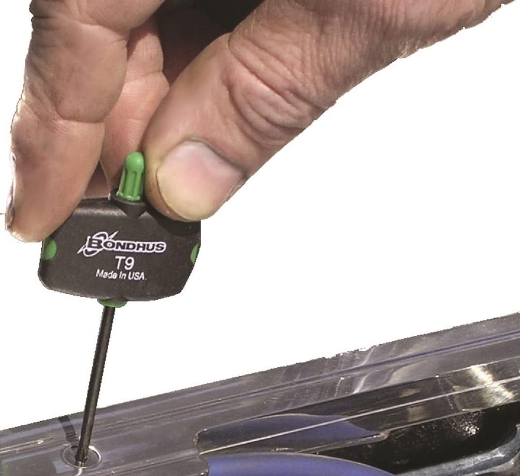 BONDHUS Torx Flag Handle Black Dye Set of 7 TPFX7 35045 [ ] Plus® Set, Finish, (6IP, 7IP, 8IP, 9IP, 10IP, 15IP, 20IP) Нет.