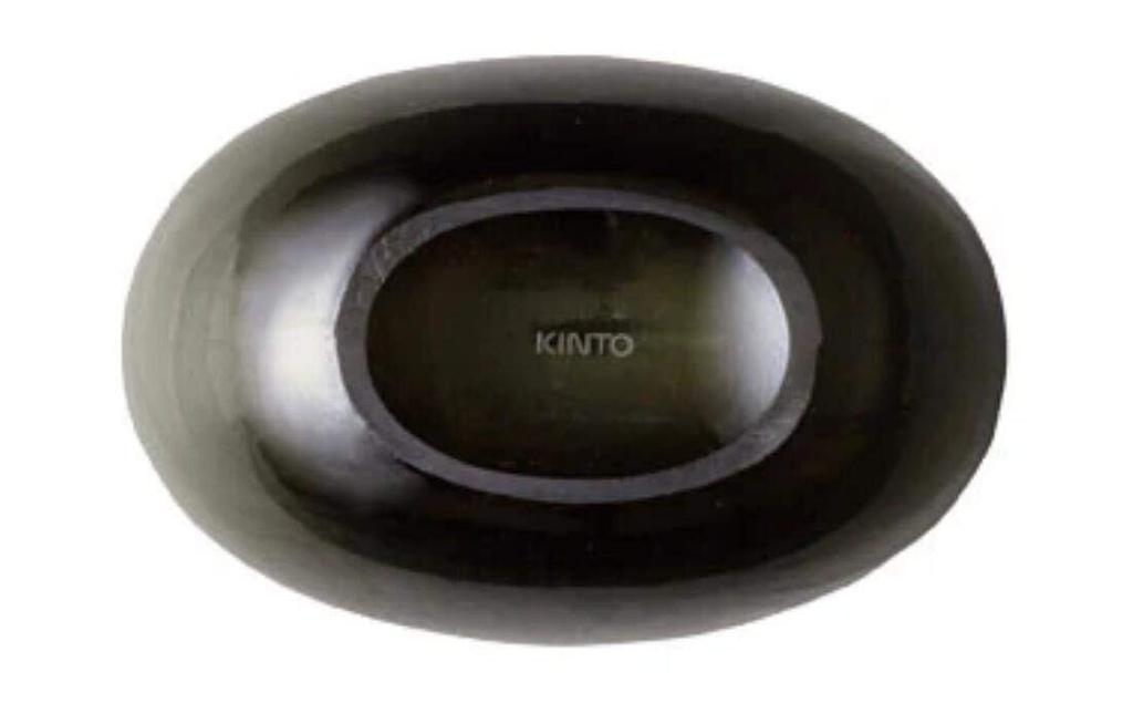 Kinto Flower Base Green W90 X D60 X H110mm SACCO Glass 02 26053