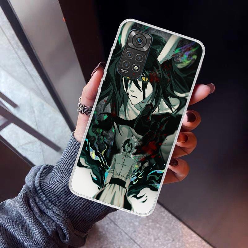 Чехол для телефона Bleach Улькиорра Сифер 4 для Xiaomi Redmi Note 15 14 14S 13 12S 12 Pro Plus 11S 11 10S 10 4G Cover 11E 11T 5G Печать F