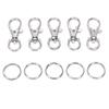 50Pcs Metal Swivel Lobster Clasps Clips Hook Diy Jewelry Craft