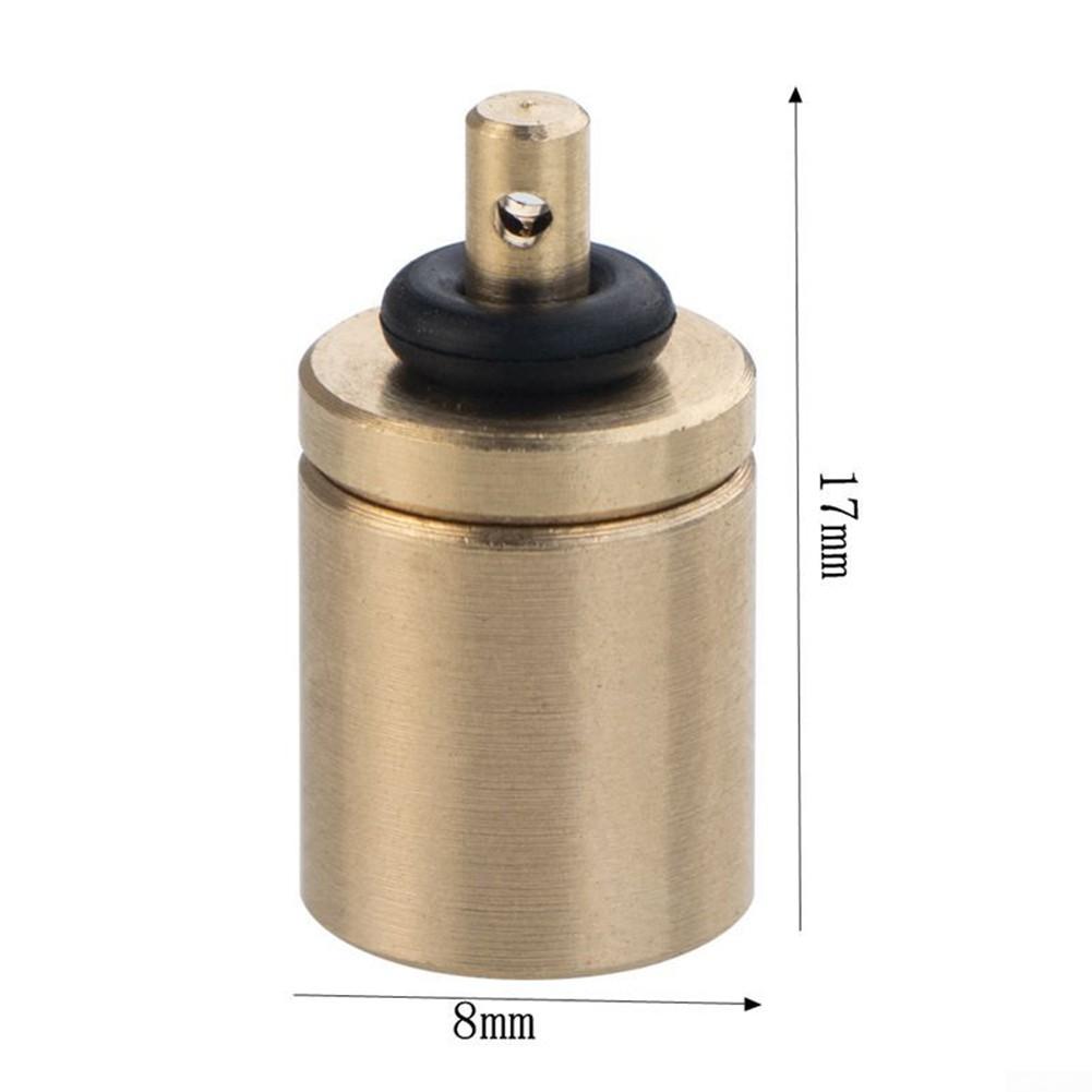 Compact Copper Nozzle Connector for Easy Gas Cylinder Refills 3pcs