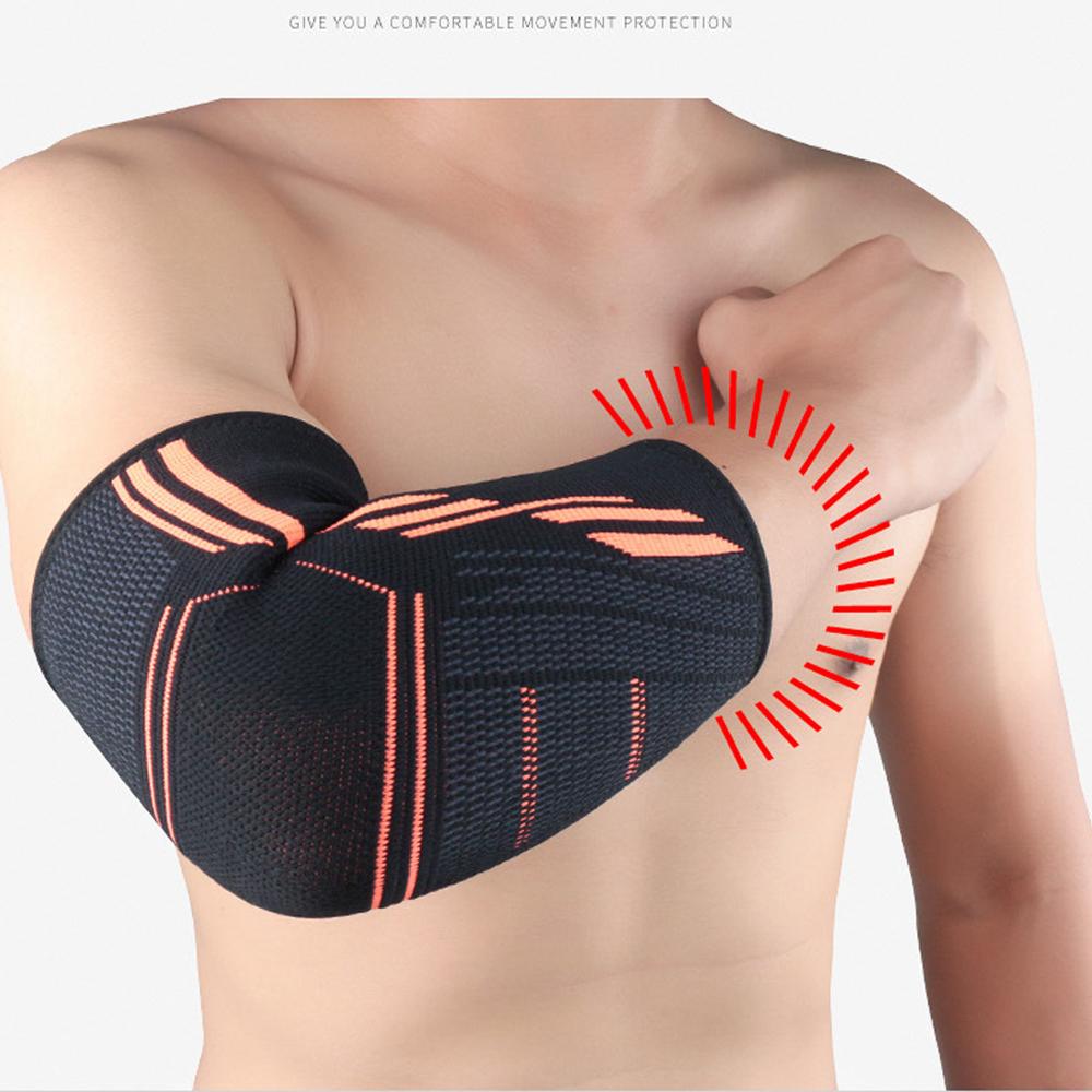 1 шт. Фитнес-поддержка локтя компрессионный поддерживающий рукав для теннисного локтя гольфиста локоть