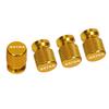 BBEY1 4pcs Car CNC Aluminum Tire Valve Air Port Stem Cover Caps For Opel Astra Accessories