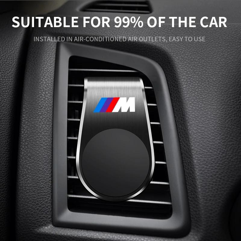 For BMW 5G31Magnetic Car Phone Holder Mobile Mount Smartphone Gps Support Stand For BMW Performance M Power M3 M5 E46 E39 E36 E34 E30 E90