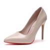 Plus Size Women Shoes Fashion Pointed Toe Platform Heels Patent Leather Dress High Heels Women Pumps Mary Jane Shoes Red Heels