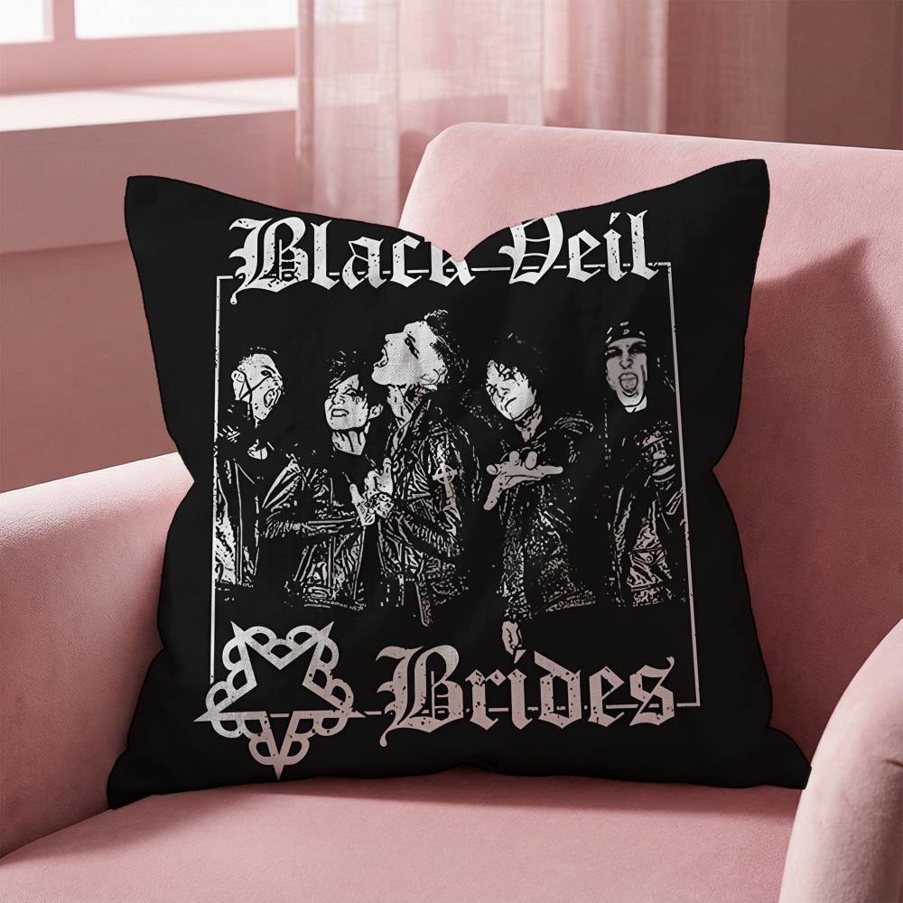 A-Andy Biersack V-Veil Brides Cushion Cover Multi-Scene Pillow Cover for Home & Car - Reversible, Soft & Durable for Daily Use