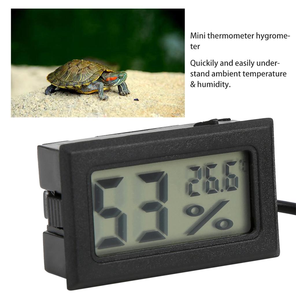 Digital Thermometer Hygrometer Embedded Type LED Digital Humidity Meter with Probe Indoor Use( Less Than Span Class= Ui