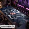 Custom Text Big Mousepad, Extended Desk Pad For Laptop Work GameAtletico Madrid FC