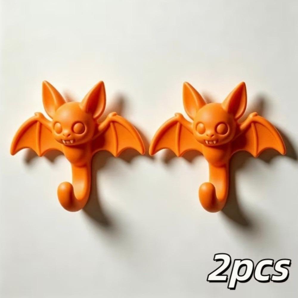 2PCS Lightweight Decorative Wall Hook Wall Mounted Home Storage Organizer Hook Room Decoration