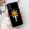 For Xiaomi Poco X4 Pro 5G Case Luxury Fashion Letters Cover Soft Silicone Phone Cases For Xiaomi Poco M4 Pro 4G 5G Fundas Bumper