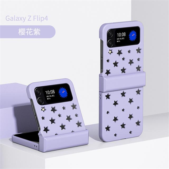Корейский роскошный полноэкранный чехол со звездами для телефона Samsung Galaxy Z Flip 3 5g Z Flip3 Zflip3 Zflip4 Zfflip 3 4